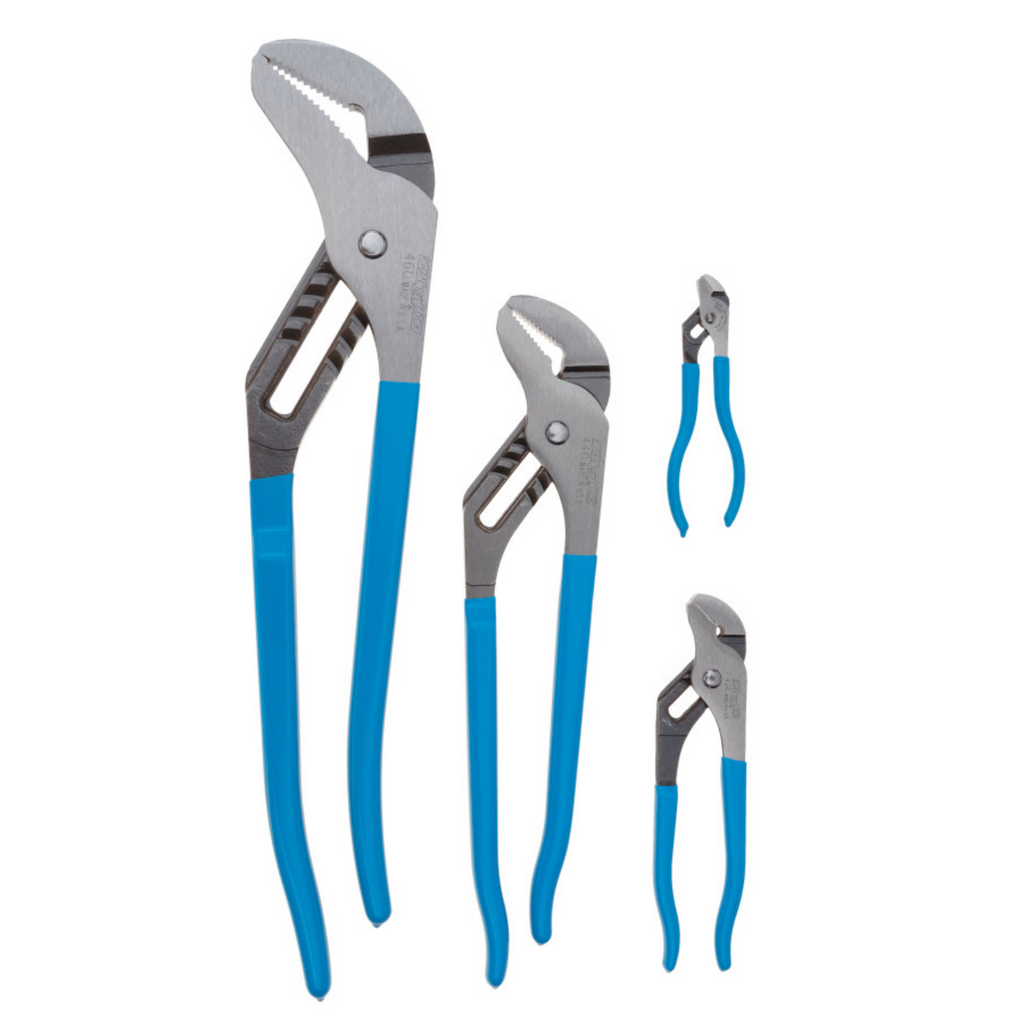 Channellock 4pc Pro's Choice Tongue & Groove Pliers Set - Ridge Toolbox