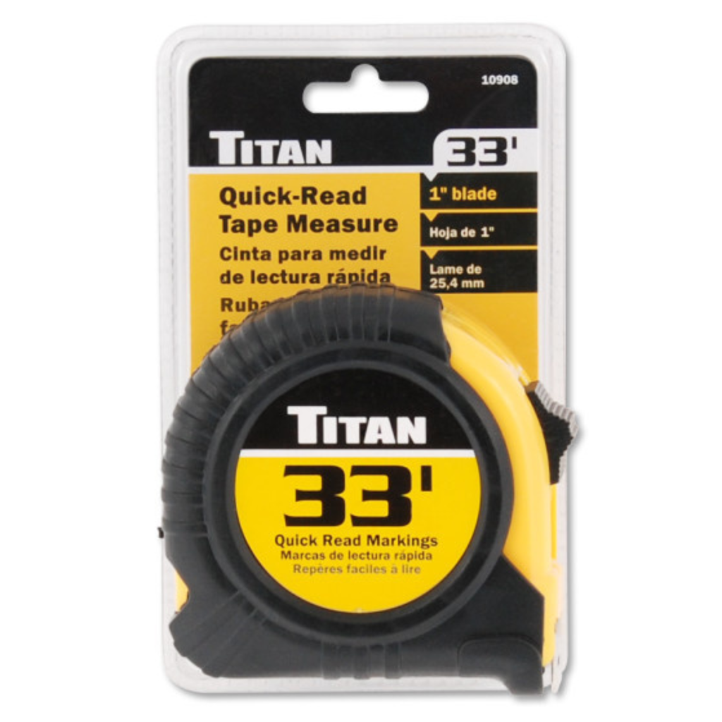 33 ft. Tape Measure (10908) - Ridge Toolbox