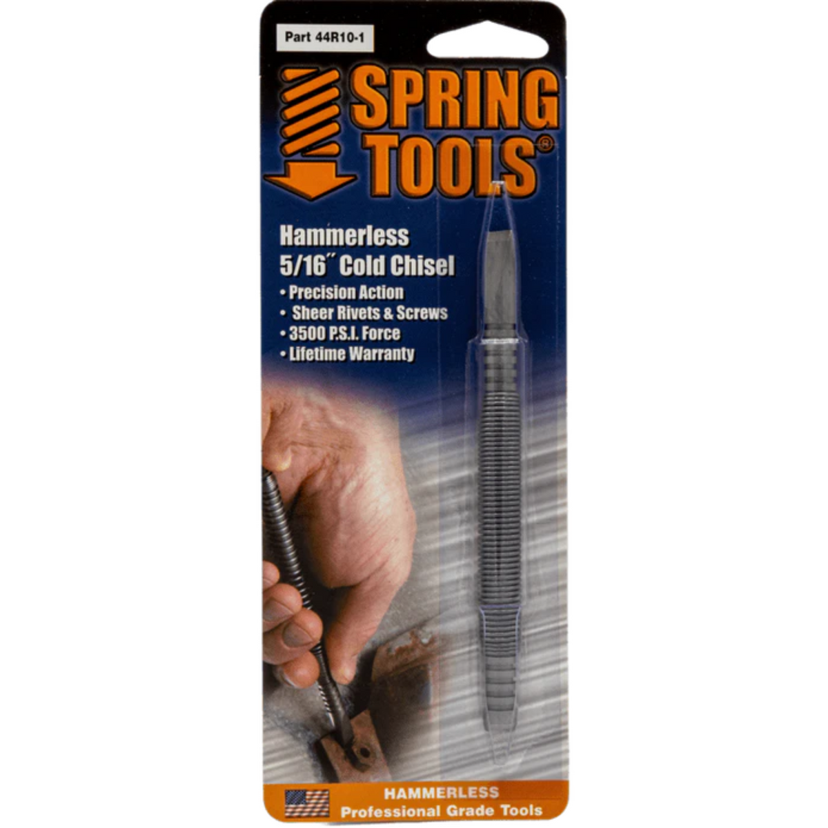Spring Tools - Cold Chisel - 5/16" Face - Ridge Toolbox