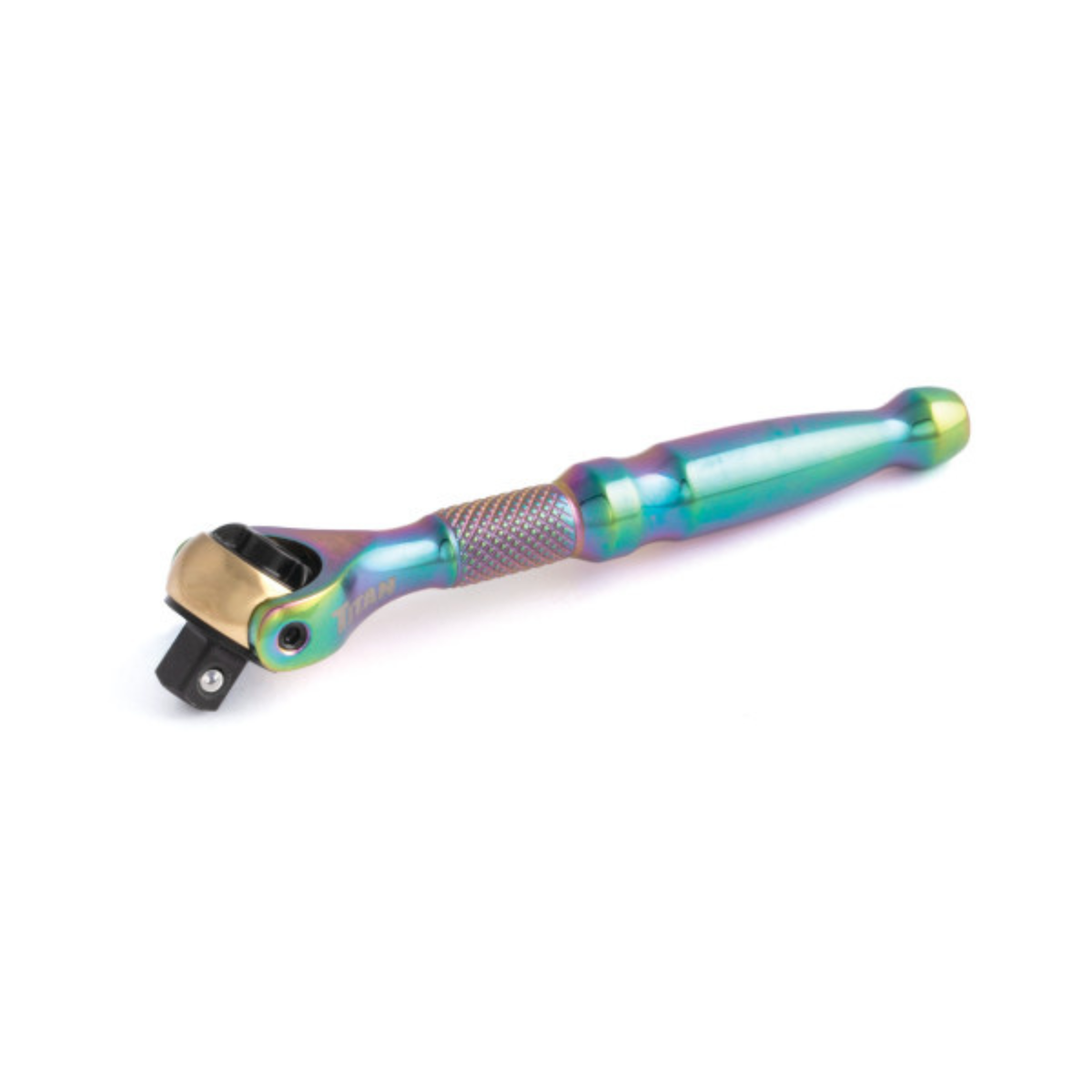 1/4 in. Drive Titanium Swivel Head Micro Ratchet (11326) - Ridge Toolbox