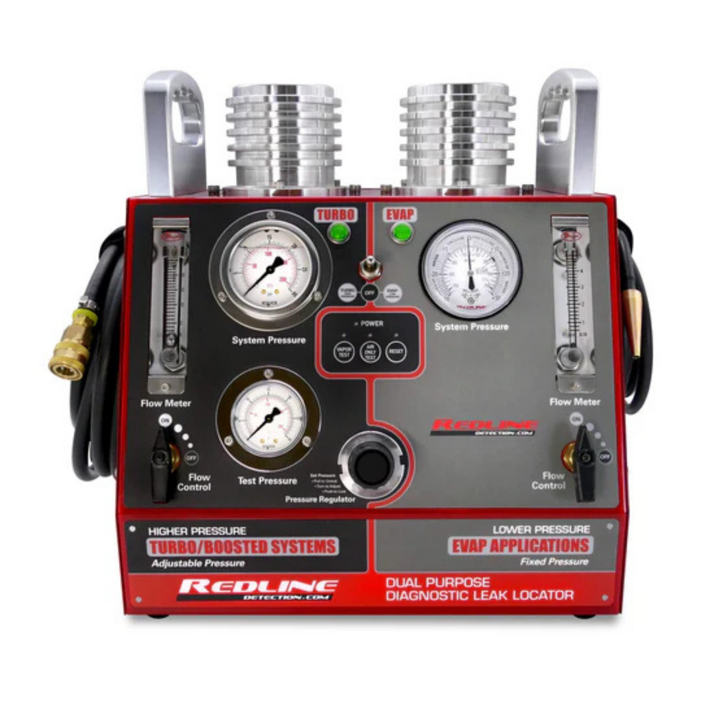 Redline Detection - Dual Purpose Diagnostic Leak Locator