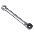 VIM Tools - Hex Bit Ratchet, 1/4″ Hex Drive Both Ends - Ridge Toolbox