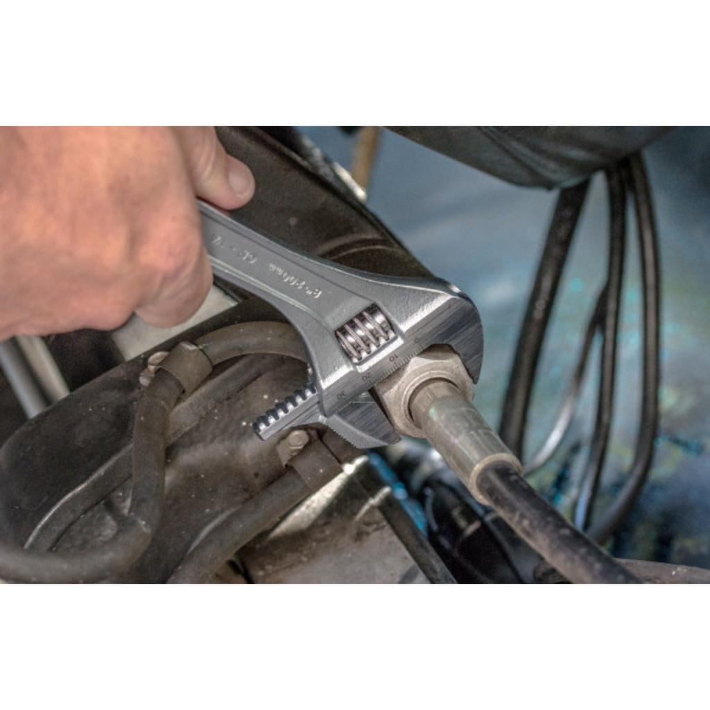 Channellock 8-Inch Reversible Jaw Adjustable Wrench - Ridge Toolbox