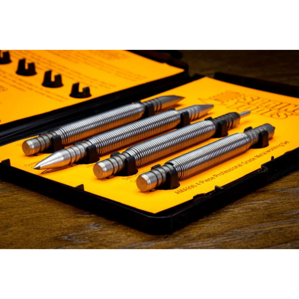 Spring Tools - 4 Piece Metal Working Set - Ridge Toolbox