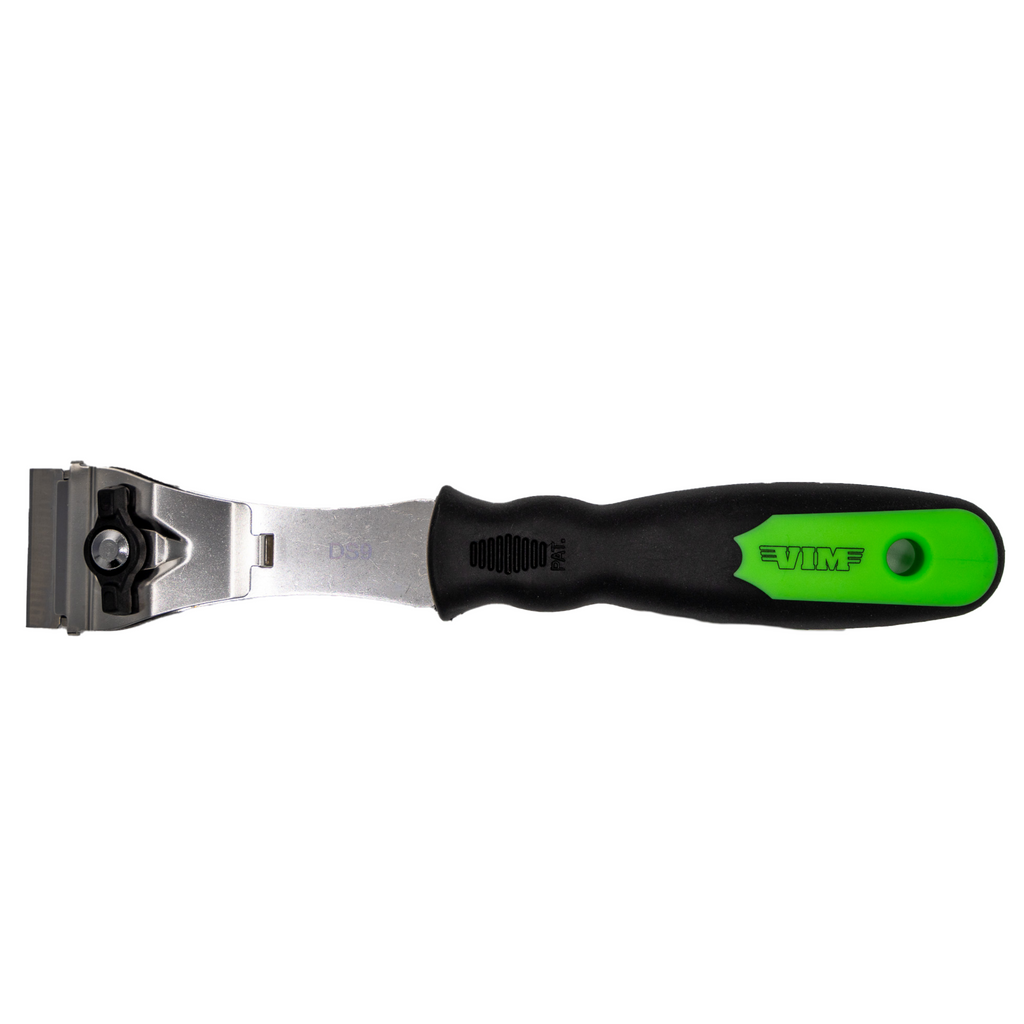 Vim Tools - Decal Scraper With Quick Change Blades - 9'' Long - Ridge Toolbox