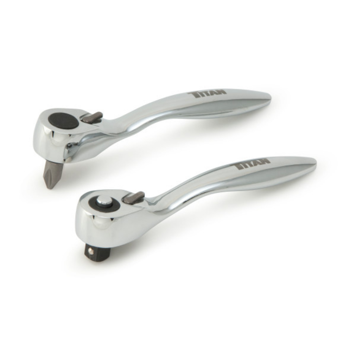 2 pc. Offset Micro Bit Driver and Ratchet Set (11203) - Ridge Toolbox