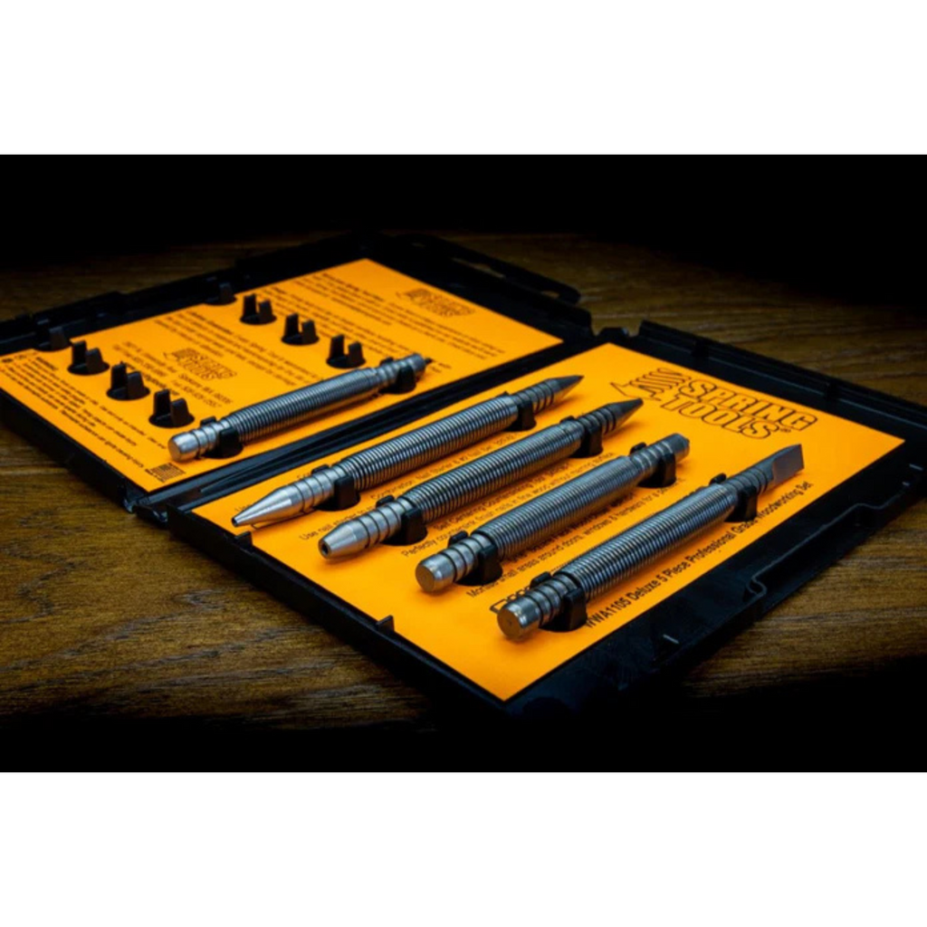 Spring Tools - Deluxe 5 Piece Wood Workers Set - Ridge Toolbox