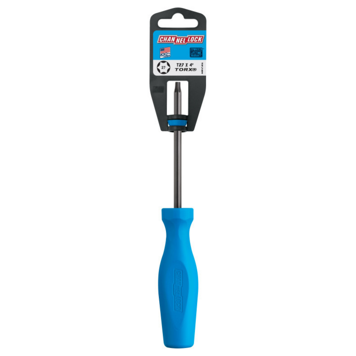 Channellock TORX T27 X 4-inch Professional Screwdriver - Ridge Toolbox