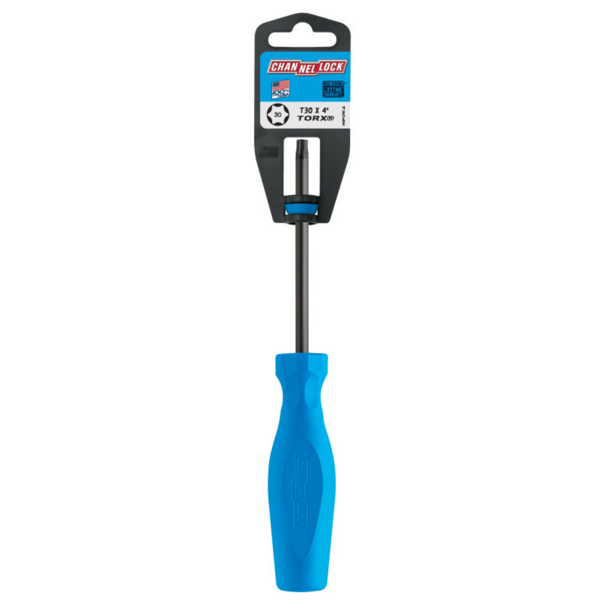 Channellock TORX T30 x 4-inch Professional Screwdriver - Ridge Toolbox