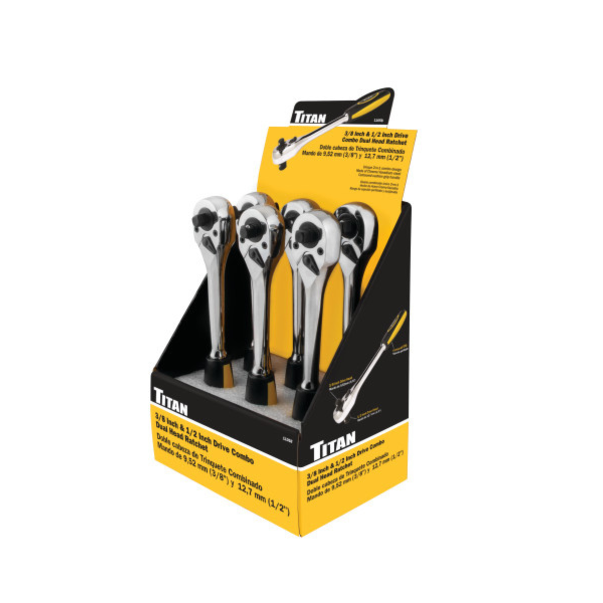3/8 in. and 1/2 in. Drive Ratchet (11058) - Ridge Toolbox
