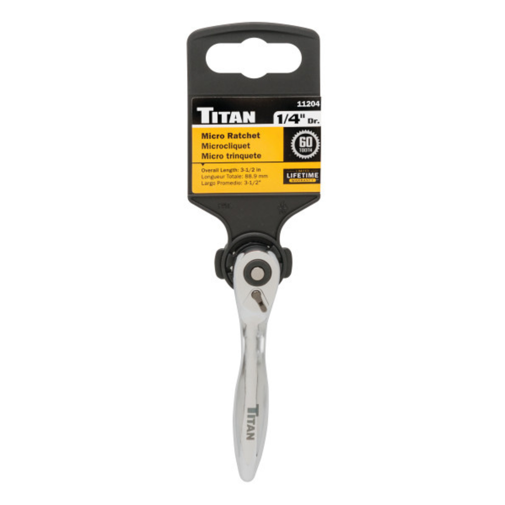 1/4 in. Drive Offset Micro Ratchet (11204) - Ridge Toolbox