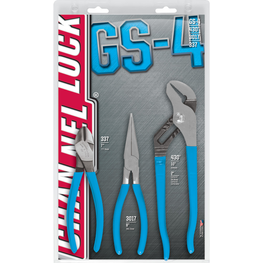 Channellock 3pc Pliers Set - Ridge Toolbox