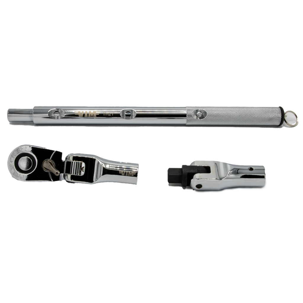 VIM Tools - 3 PC. 1/2" DRIVE TELESCOPIC RATCHET KIT