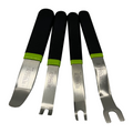 Vim Tools - Door And Trim Tool Set, Stainless, 4 Pc Set, Dipped Handles - Ridge Toolbox