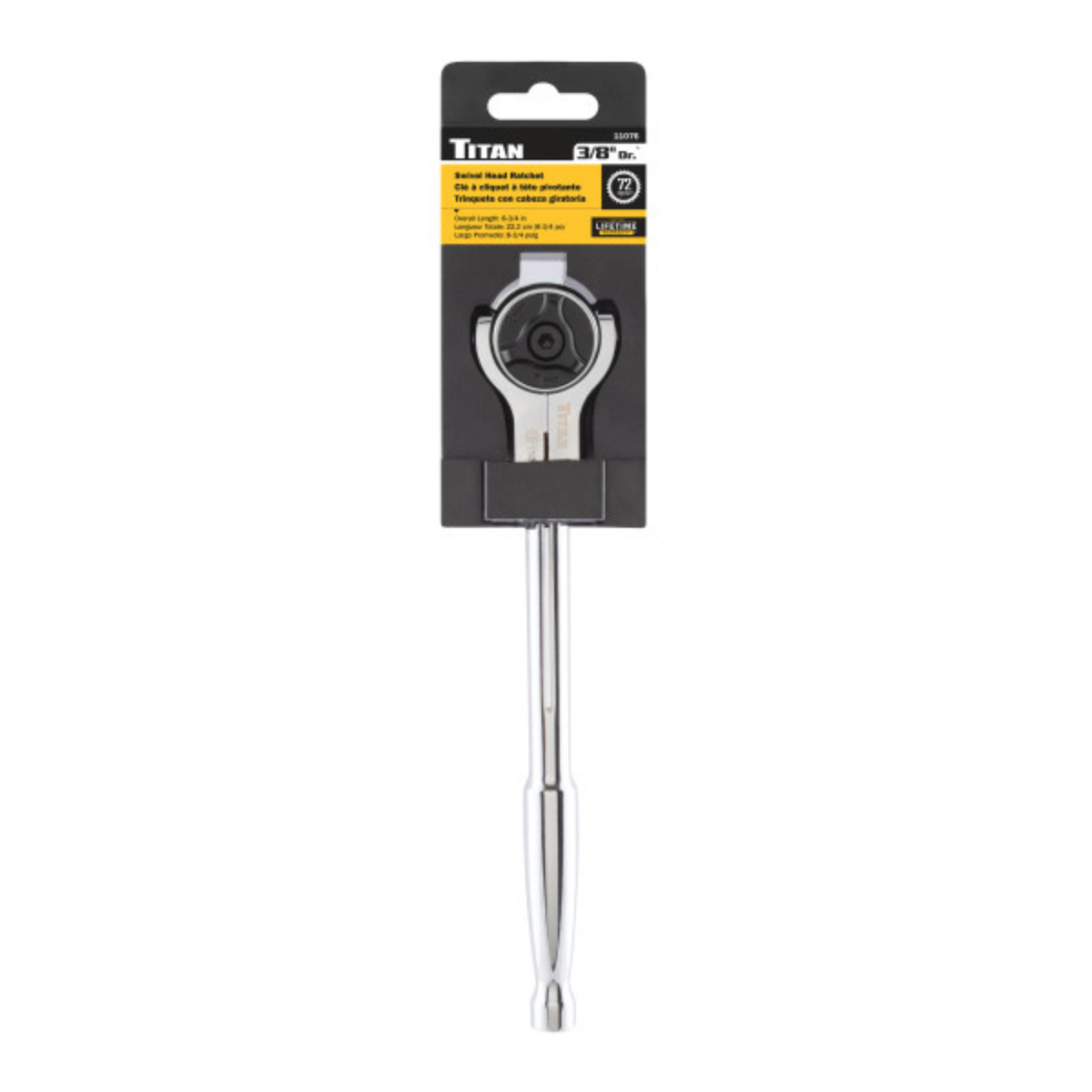 3/8 in. Drive Swivel Head Ratchet (11076) - Ridge Toolbox
