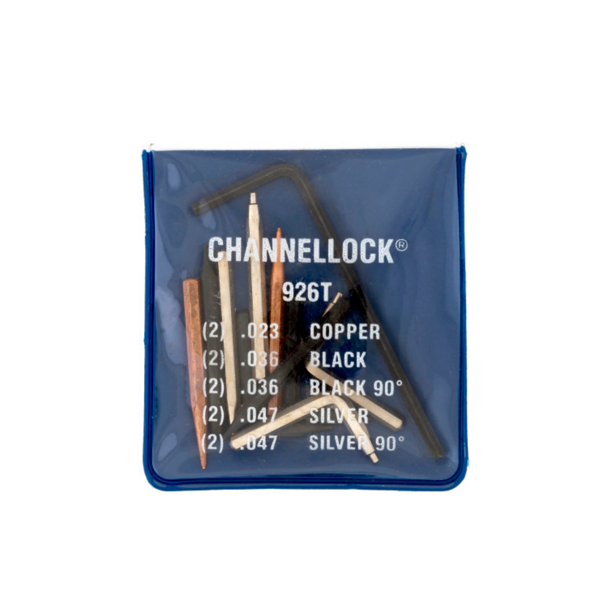 Channellock 5pc Universal Retaining Ring Tip Kit - Ridge Toolbox