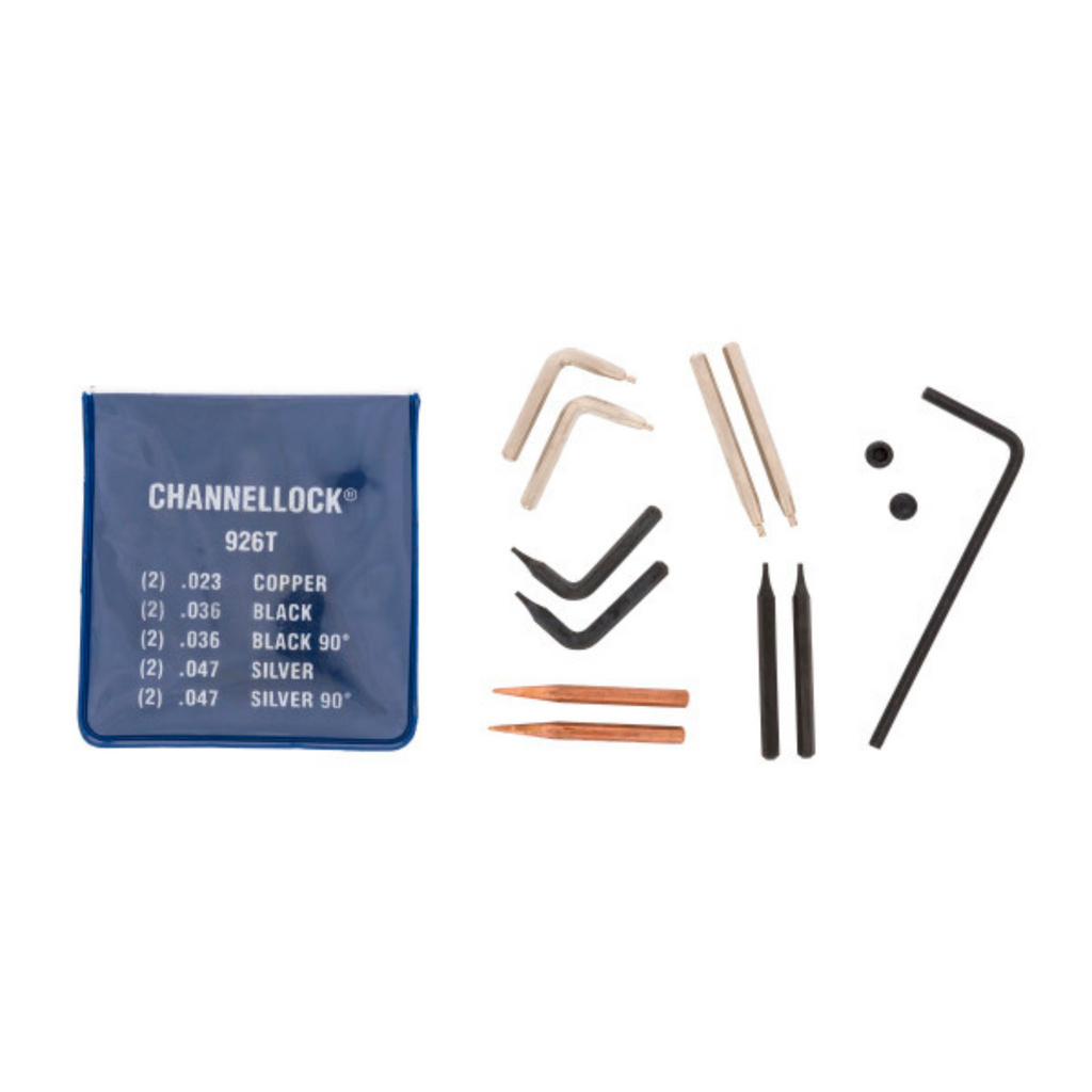 Channellock 5pc Universal Retaining Ring Tip Kit - Ridge Toolbox