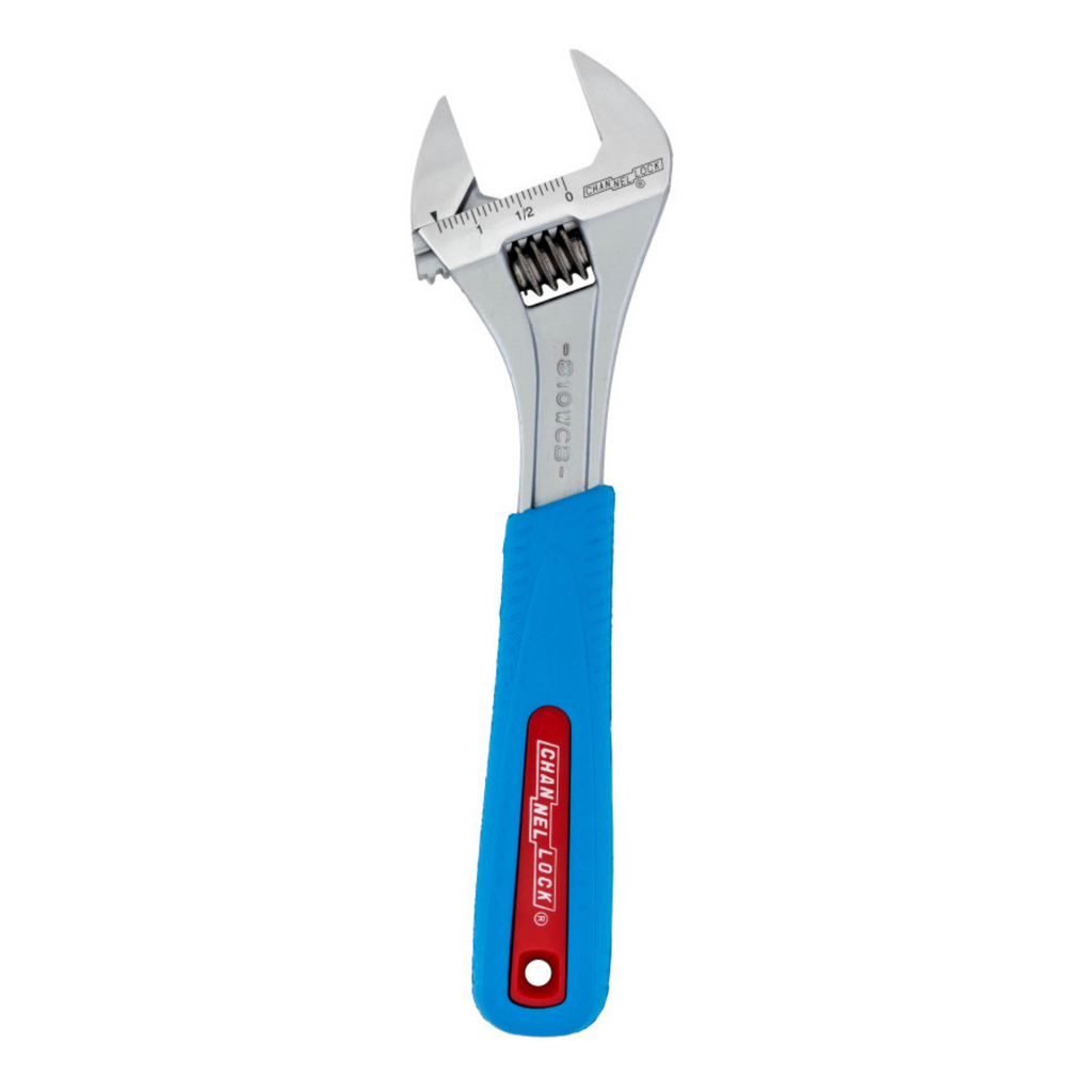 Channellock 10-Inch CODE BLUE® Adjustable Wrench - Ridge Toolbox