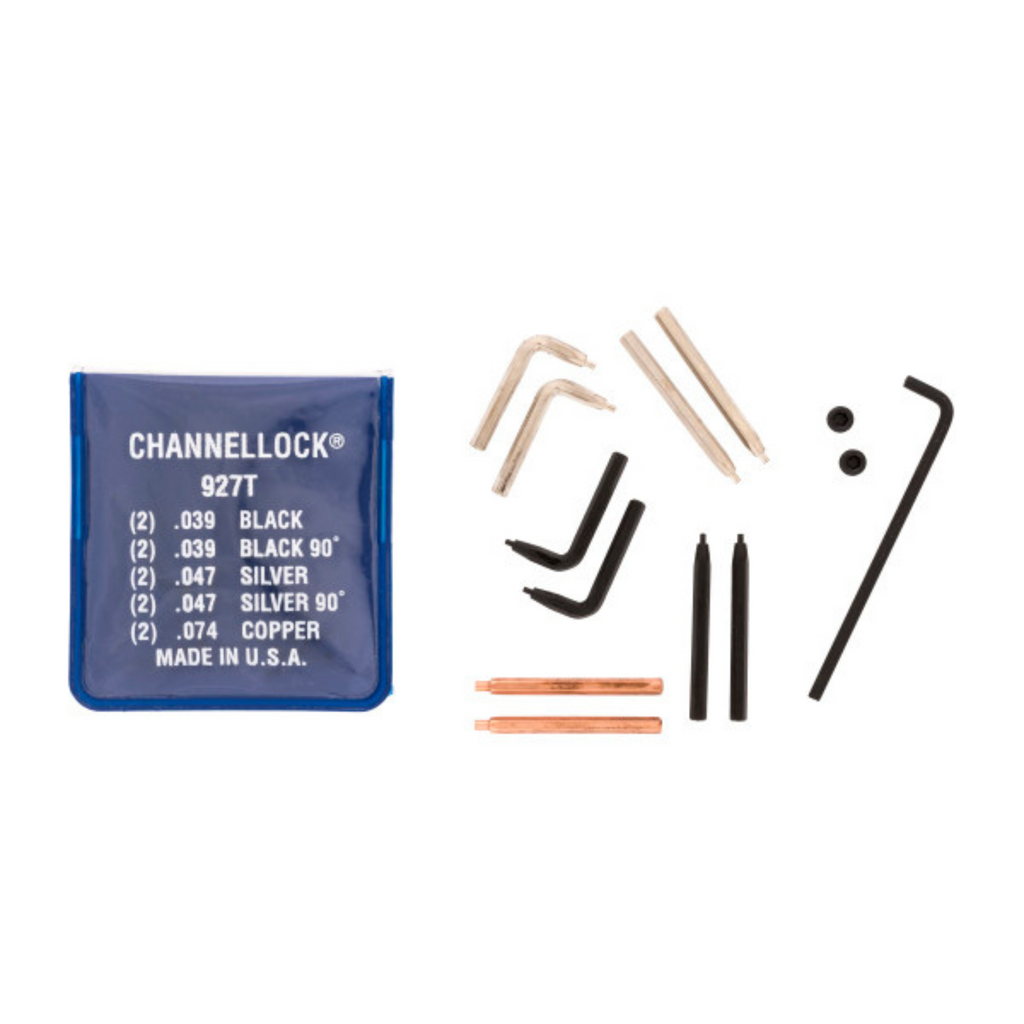 Channellock 5pc Universal Retaining Ring Tip Kit - Ridge Toolbox