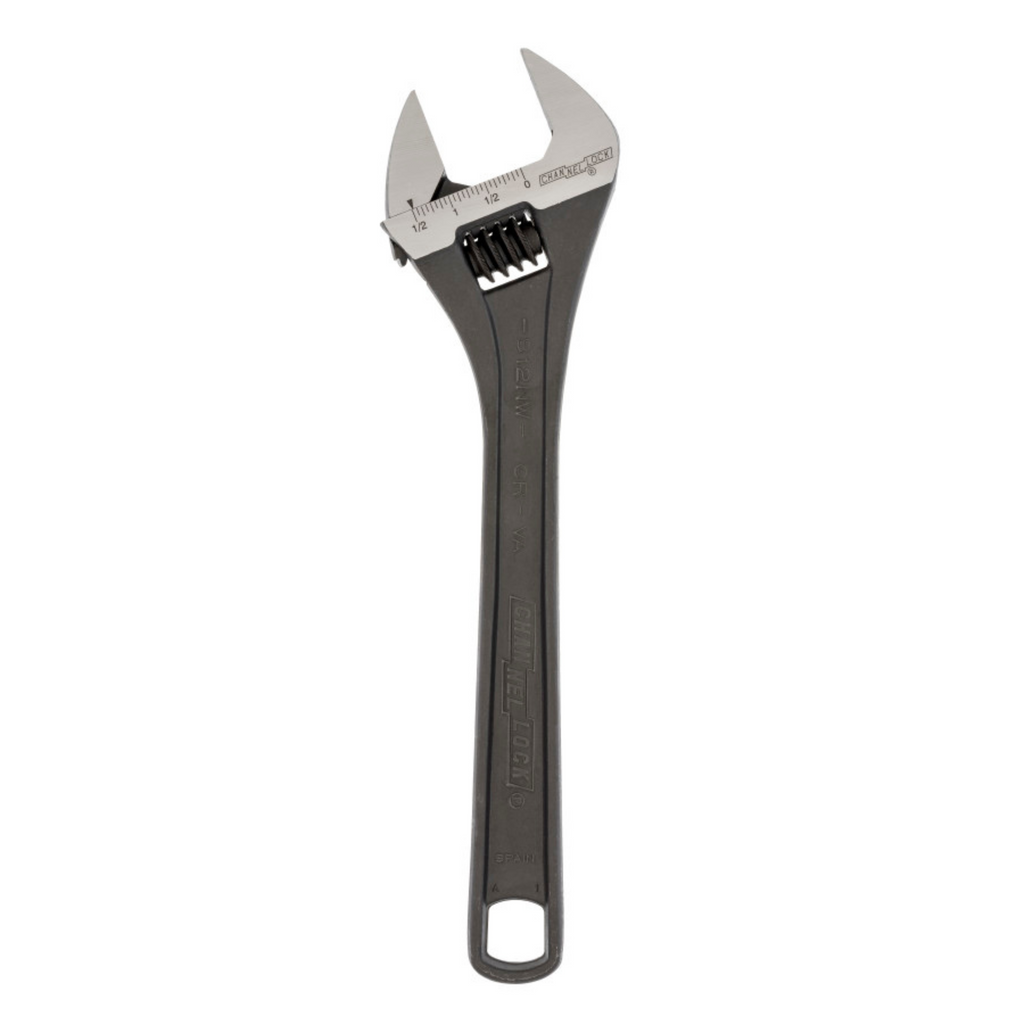 Channellock 12-Inch Adjustable Wrench - Ridge Toolbox
