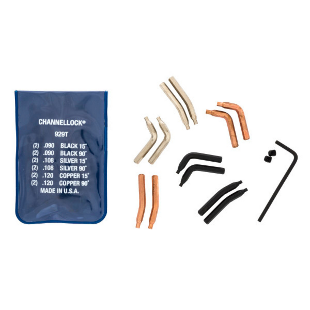 Channellock 5pc Universal Retaining Ring Tip Kit - Ridge Toolbox