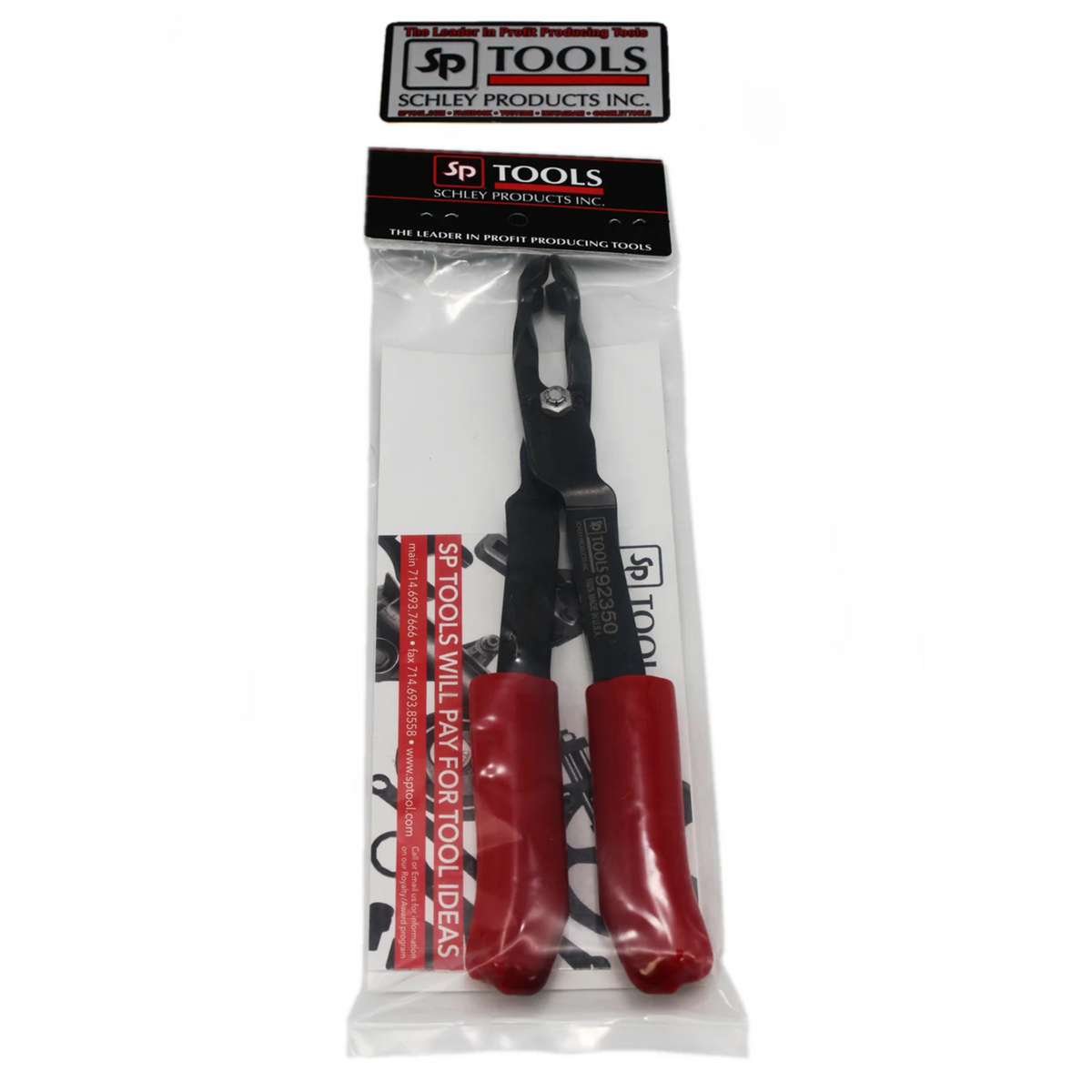 Schley Tools - SEAL REMOVAL PLIERS NARROW ACCESS VALVE - Ridge Toolbox