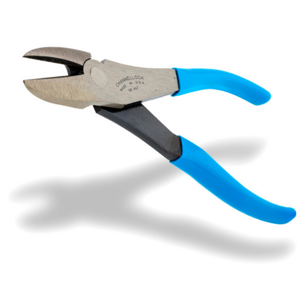 Channellock 8-Inch High Leverage Curved Diagonal Cutting Pliers