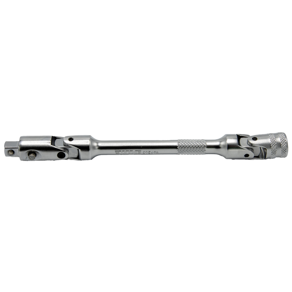 VIM Tools - 6" OAL 1/4" Dr. Double Joint Universal Locking Extension with Spring-Loaded Male End - Ridge Toolbox