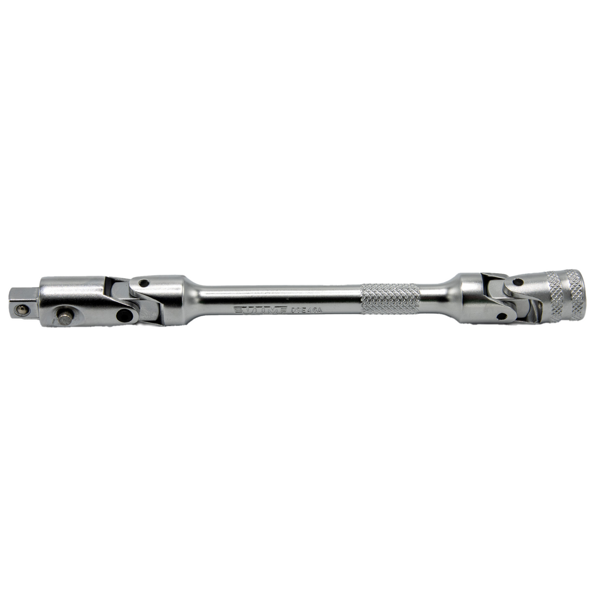 VIM Tools - 6" OAL 1/4" Dr. Double Joint Universal Locking Extension with Spring-Loaded Male End - Ridge Toolbox