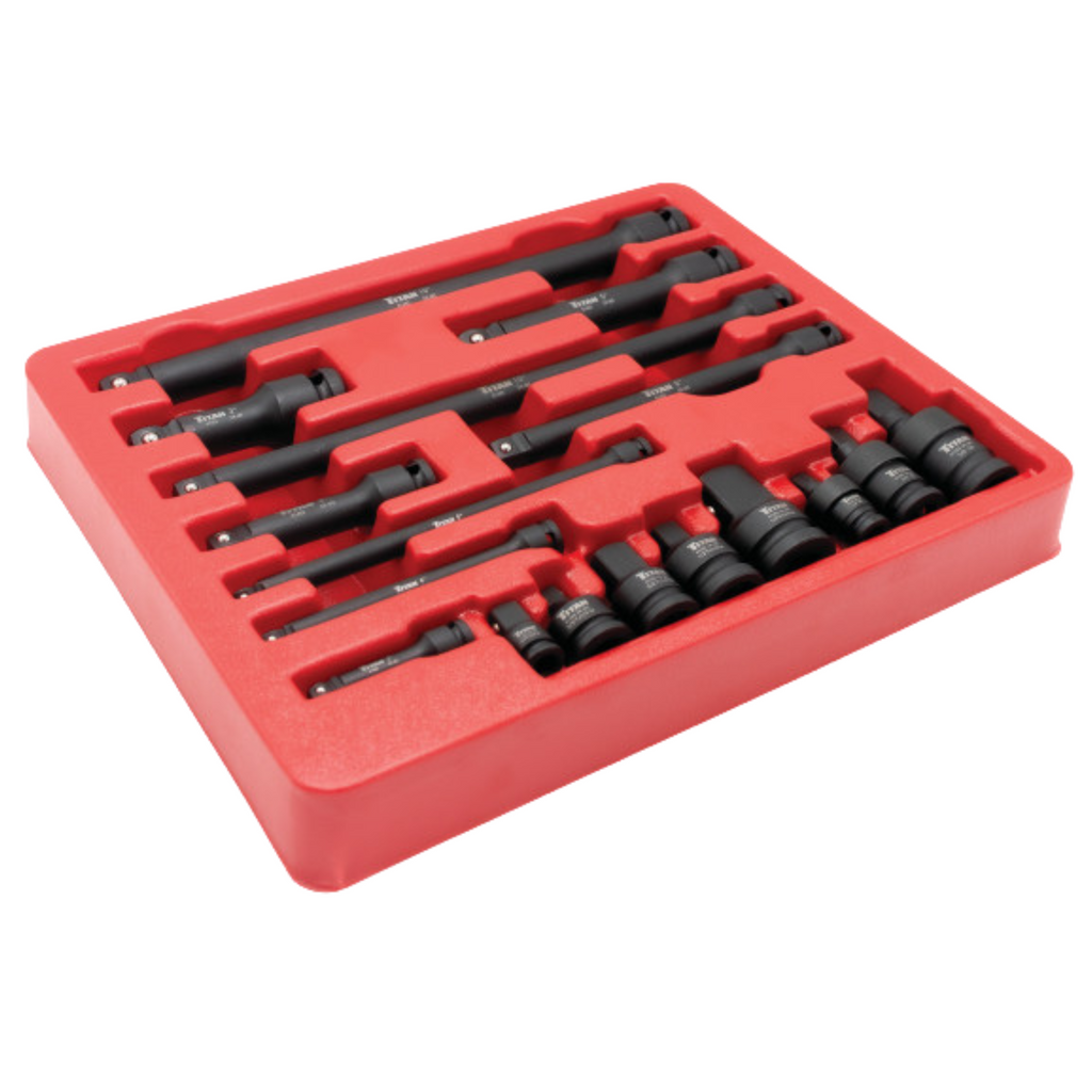 17 pc. Impact Adapter Set (81483) - Ridge Toolbox
