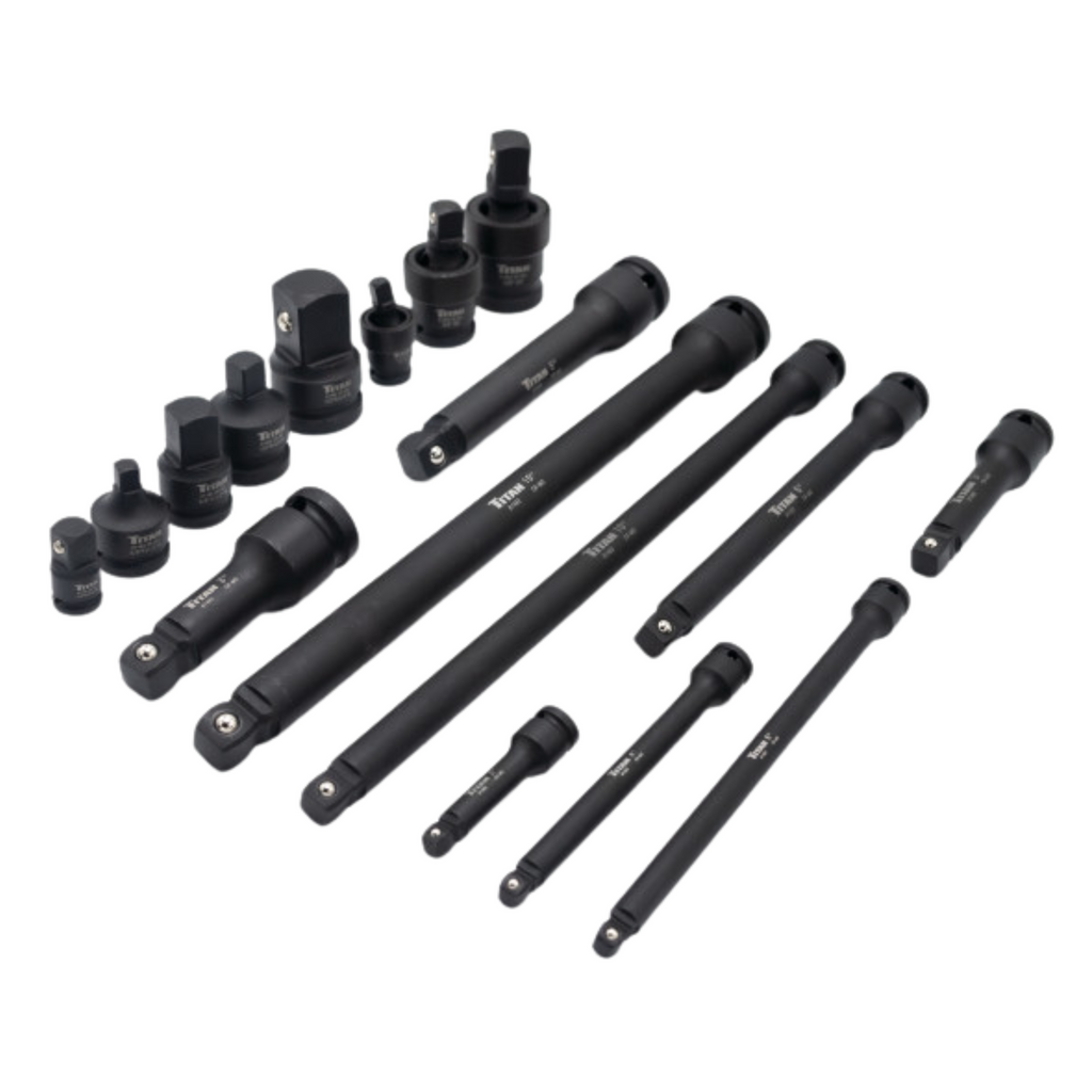 17 pc. Impact Adapter Set (81483) - Ridge Toolbox