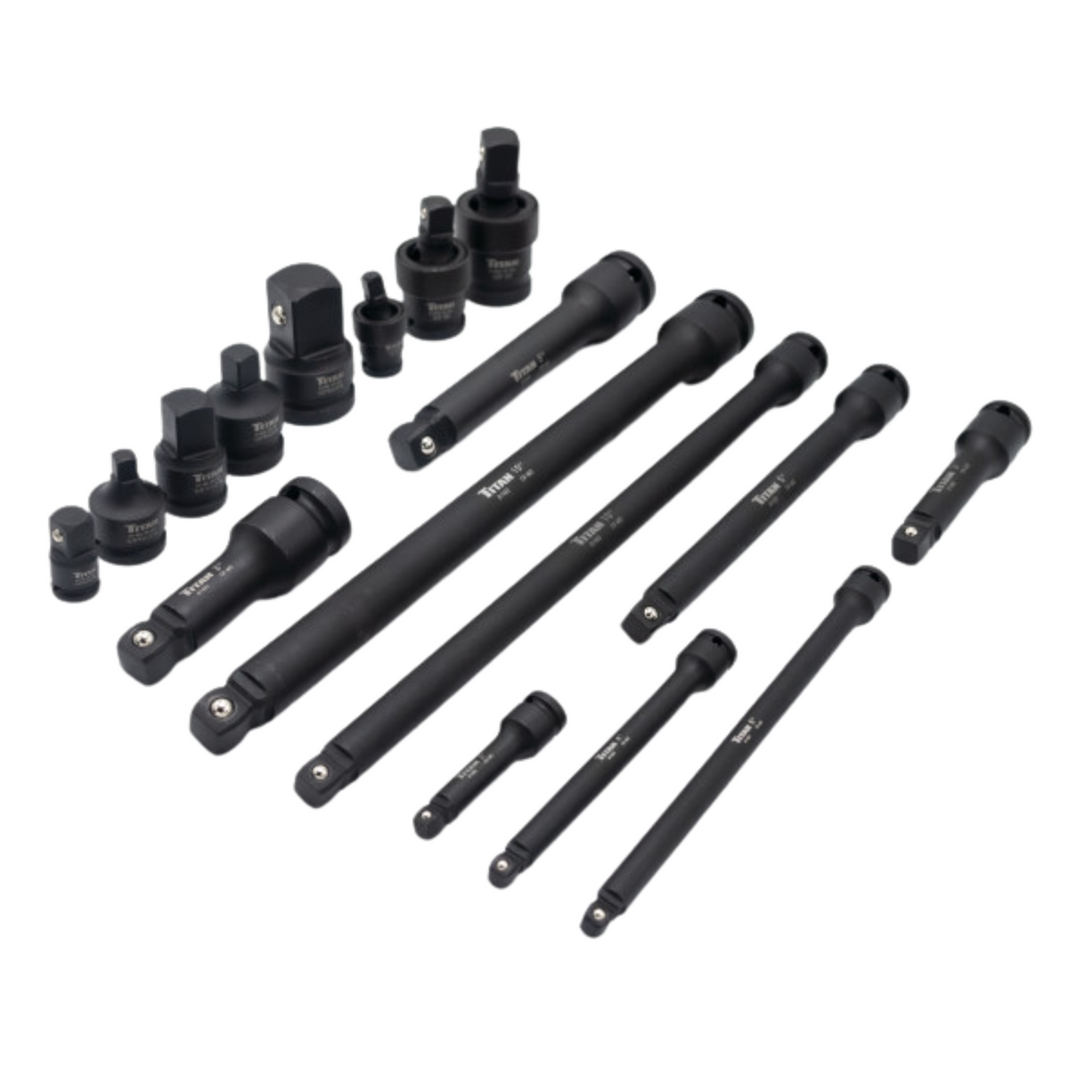 17 pc. Impact Adapter Set (81483) - Ridge Toolbox