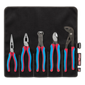 Channellock 5pc CODE BLUE® E SERIES™ Pliers Set with Tool Roll - Ridge Toolbox