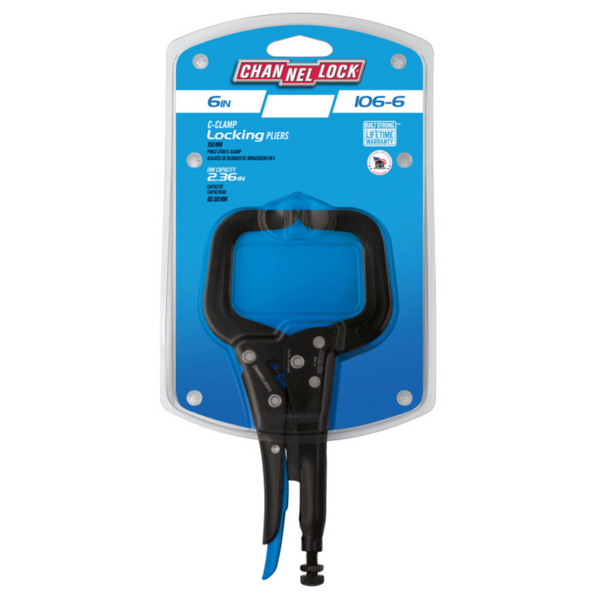 Channellock 6-Inch C-Clamp Locking Pliers