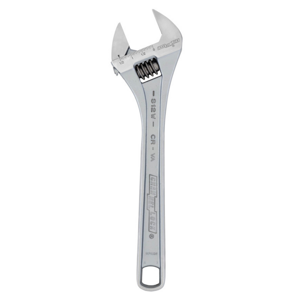 Channellock 12-Inch Adjustable Wrench - Ridge Toolbox