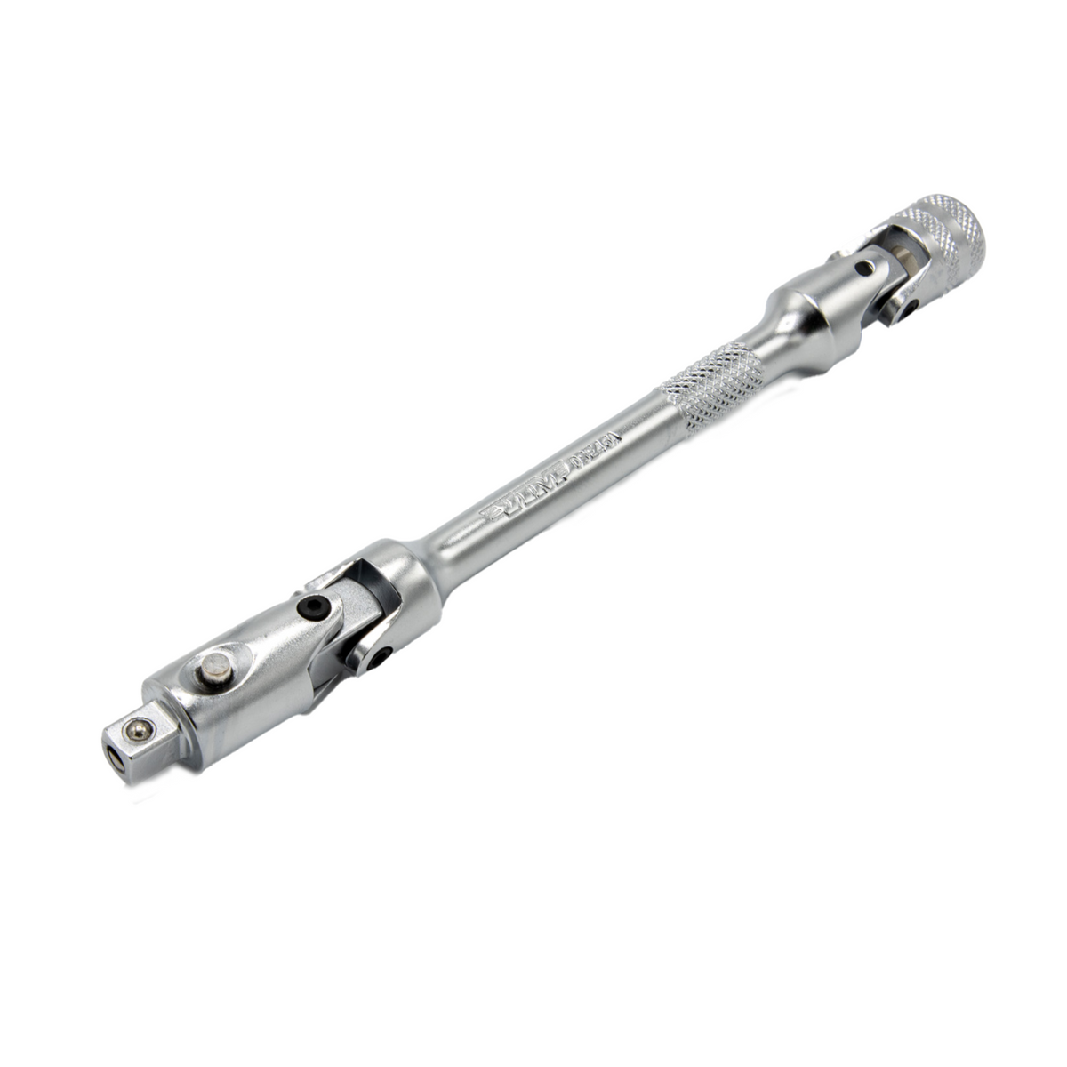 VIM Tools - 6" OAL 1/4" Dr. Double Joint Universal Locking Extension with Spring-Loaded Male End - Ridge Toolbox