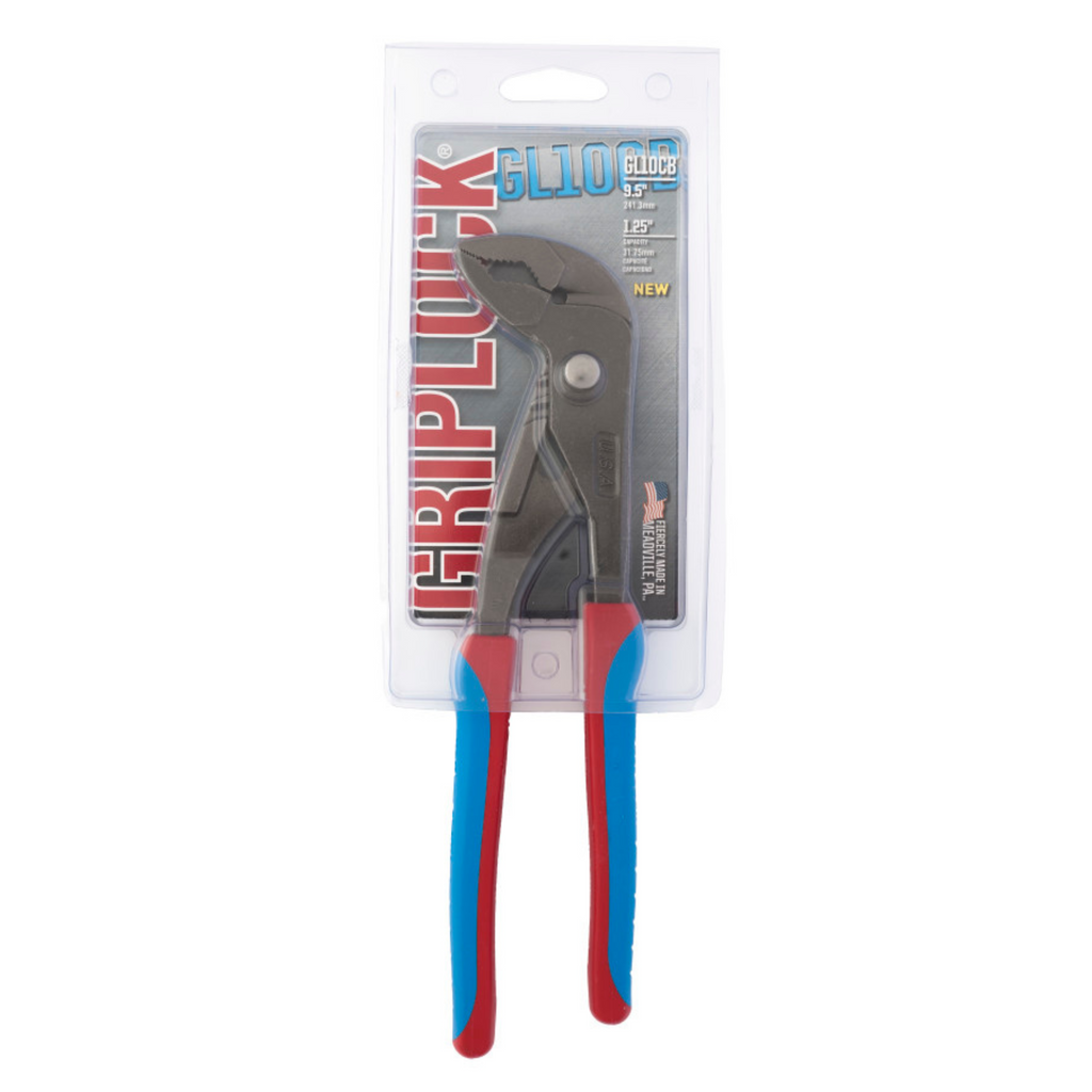 Channellock 9.5-Inch CODE BLUE® GRIPLOCK® Tongue & Groove Pliers - Ridge Toolbox