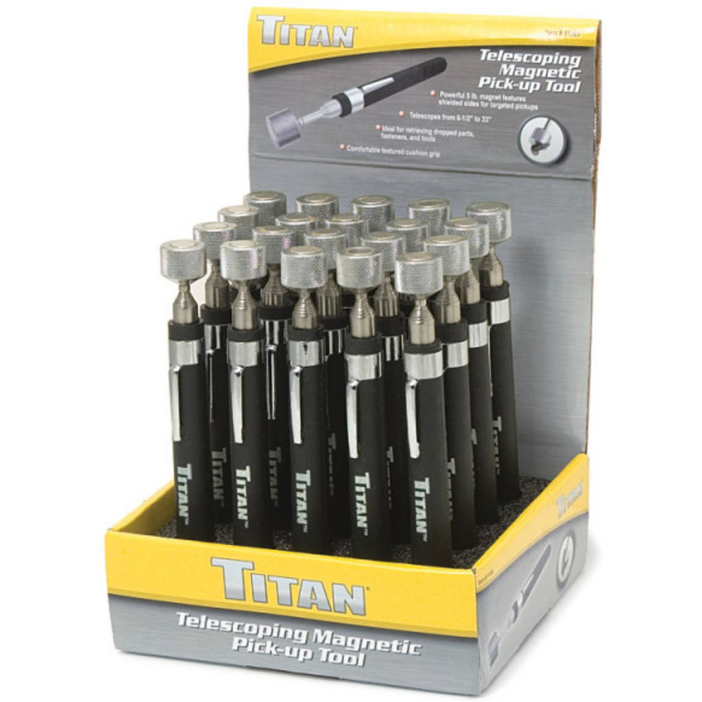 5 lb. Telescoping Magnetic Pickup Tool (11663) - Ridge Toolbox