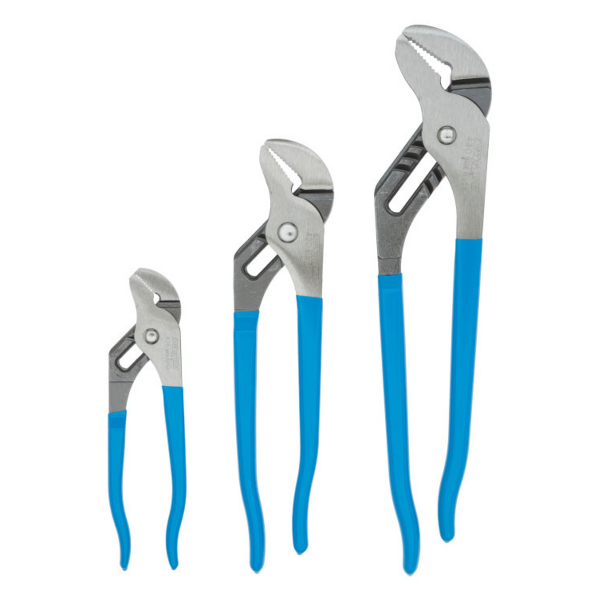 Channellock 3pc Tongue & Groove Pliers Set - Ridge Toolbox