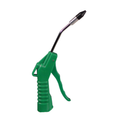 Astro Pneumatic - Deluxe 4" Air Blow Gun - Green with 1/2" Removable Rubber Tip - Ridge Toolbox