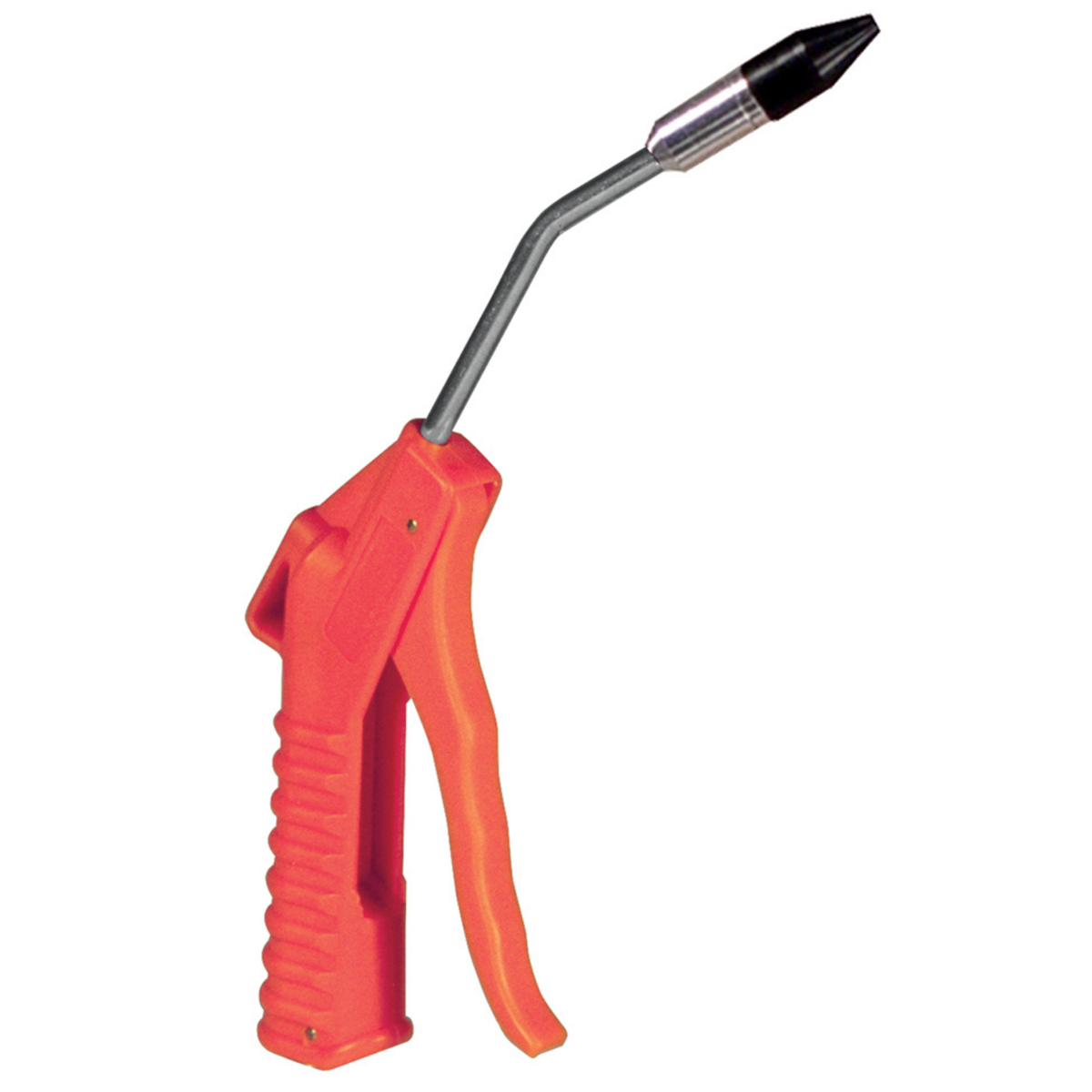 Astro Pneumatic - Deluxe 4" Air Blow Gun - Orange with 1/2" Removable Rubber Tip - Ridge Toolbox