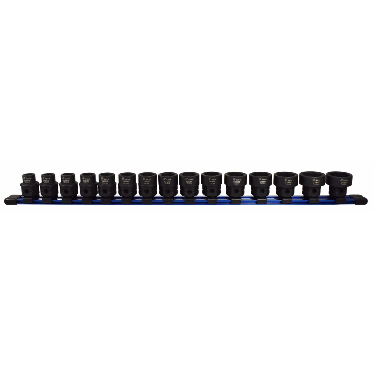 Astro Pneumatic - 15pc 1/2" Drive Low Profile Nano Impact Sockets - Metric - Ridge Toolbox