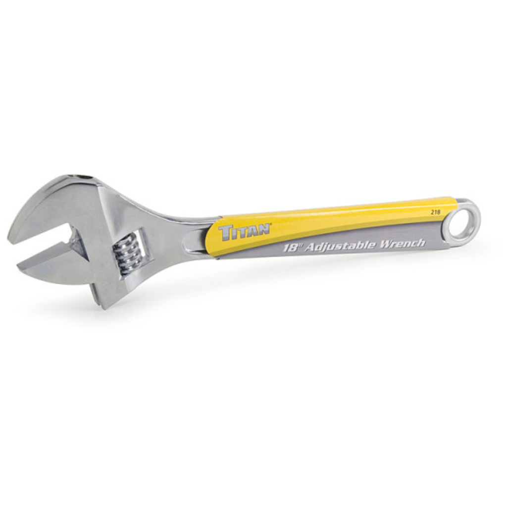 18 in. Adjustable Wrench (218) - Ridge Toolbox