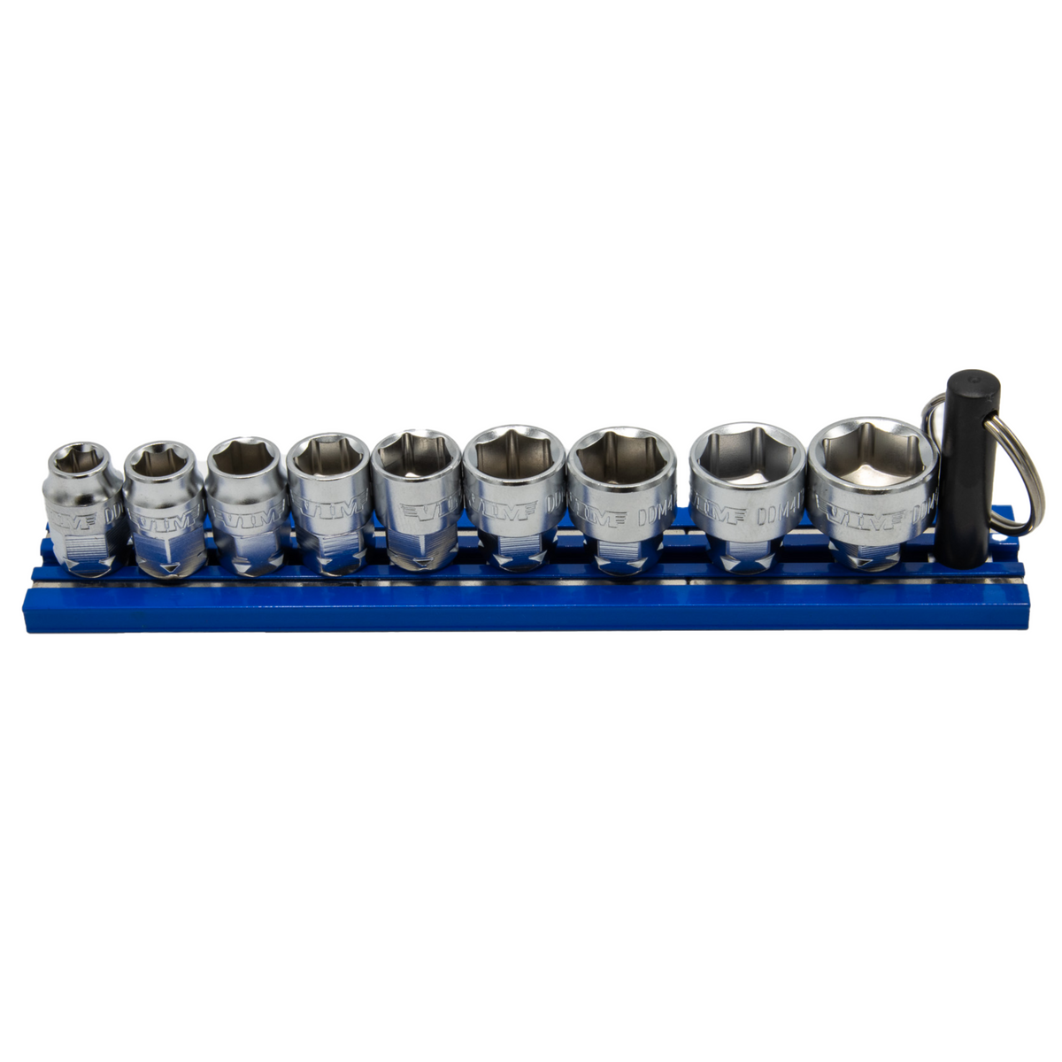 VIM Tools - Dual Drive Metric Socket Set – 1/4" Square Drive, 11mm & 13mm Hex Outer Drive (6mm - 14mm)