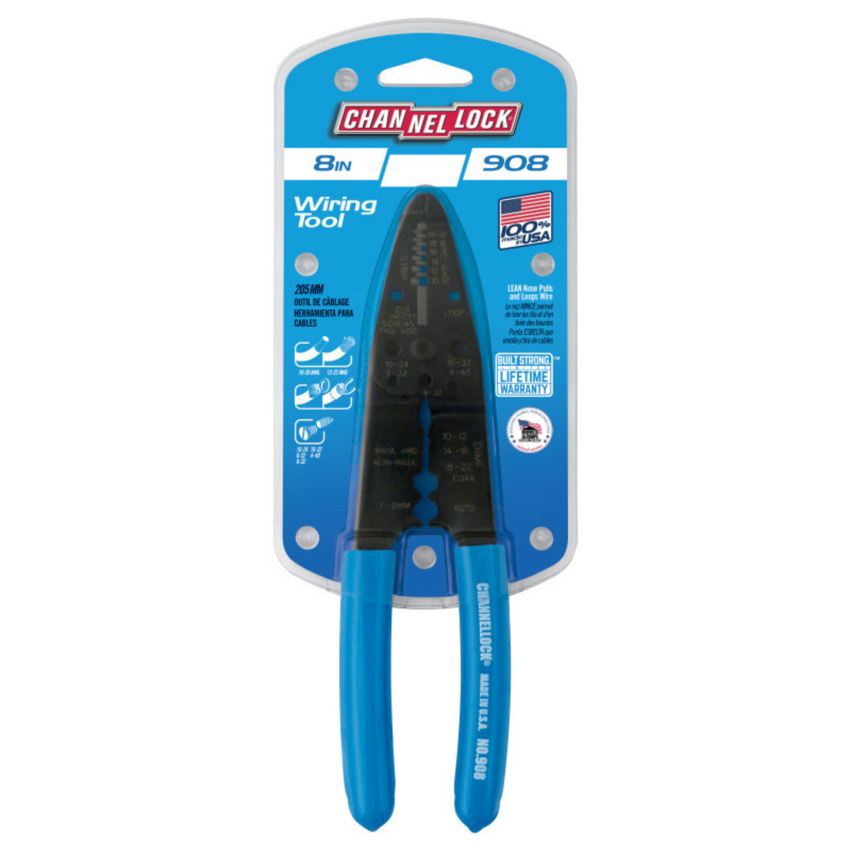 Channellock 8-Inch Wire Stripper