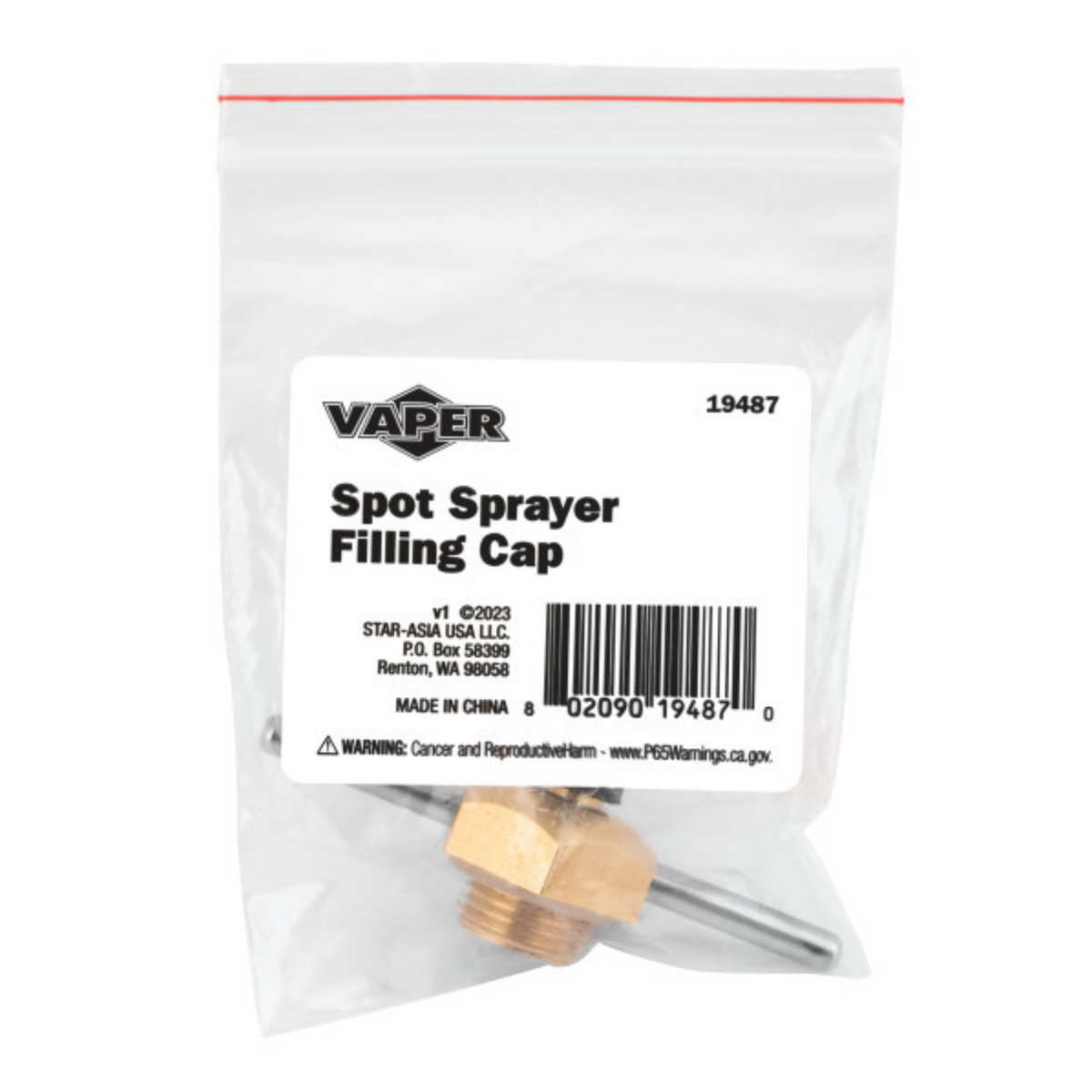 Spot Sprayer Filling Cap (19487) - Ridge Toolbox