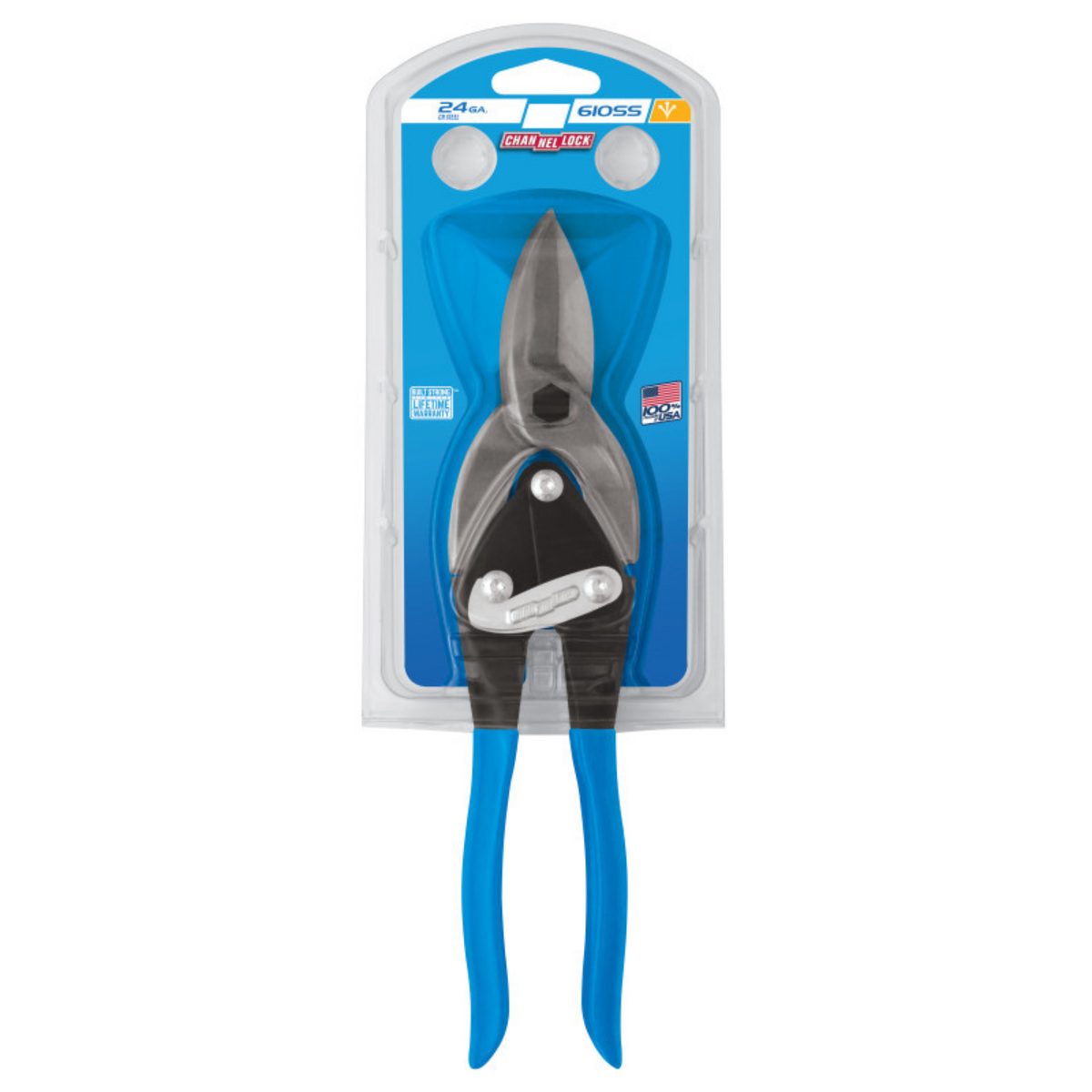 Channellock 10-Inch Utility Aviation Snip - Ridge Toolbox