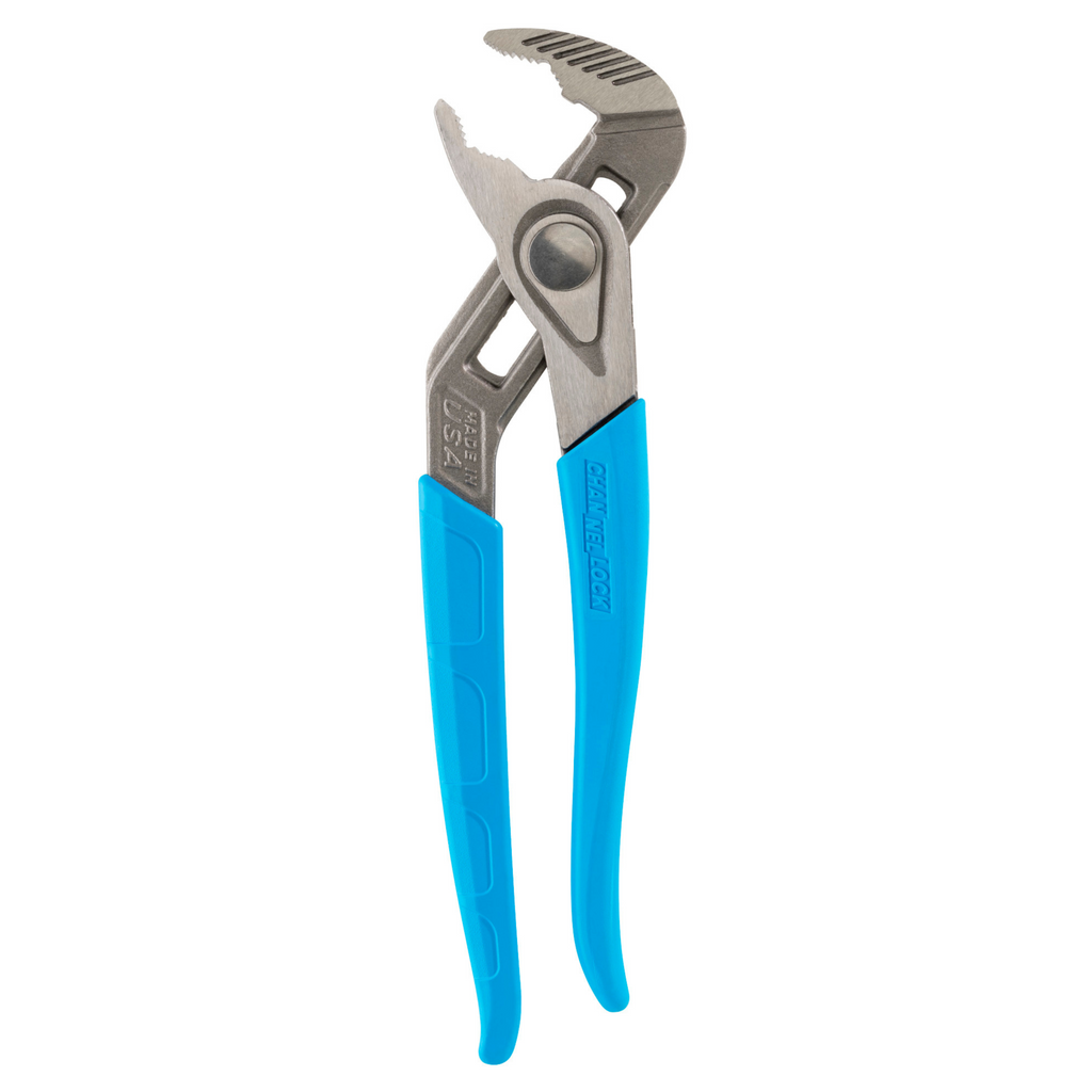Channellock 12-Inch V-Jaw Tongue & Groove Pliers for Maximum Grip and Versatility SPEEDGRIP - Ridge Toolbox