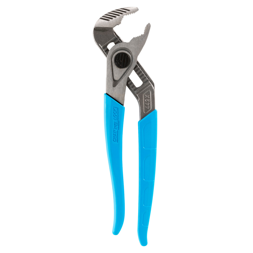 Channellock 12-Inch V-Jaw Tongue & Groove Pliers for Maximum Grip and Versatility SPEEDGRIP - Ridge Toolbox