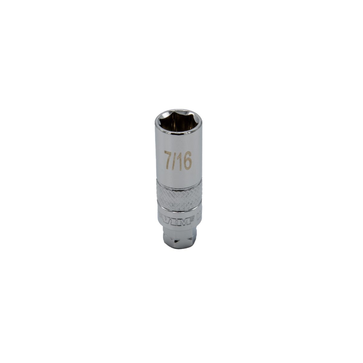 VIM Tools - Dual Drive Deep SAE Socket Set – 1/4" Square Drive, 11mm & 13mm Hex Outer Drive (1/4" - 9/16")